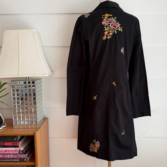 Johnny Was Embroidered Cotton Coat Size S - Picture 5 of 10
